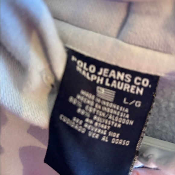Polo Jean Company Ralph Lauren Hooded Zip Sweatshirt - Picture 3 of 5